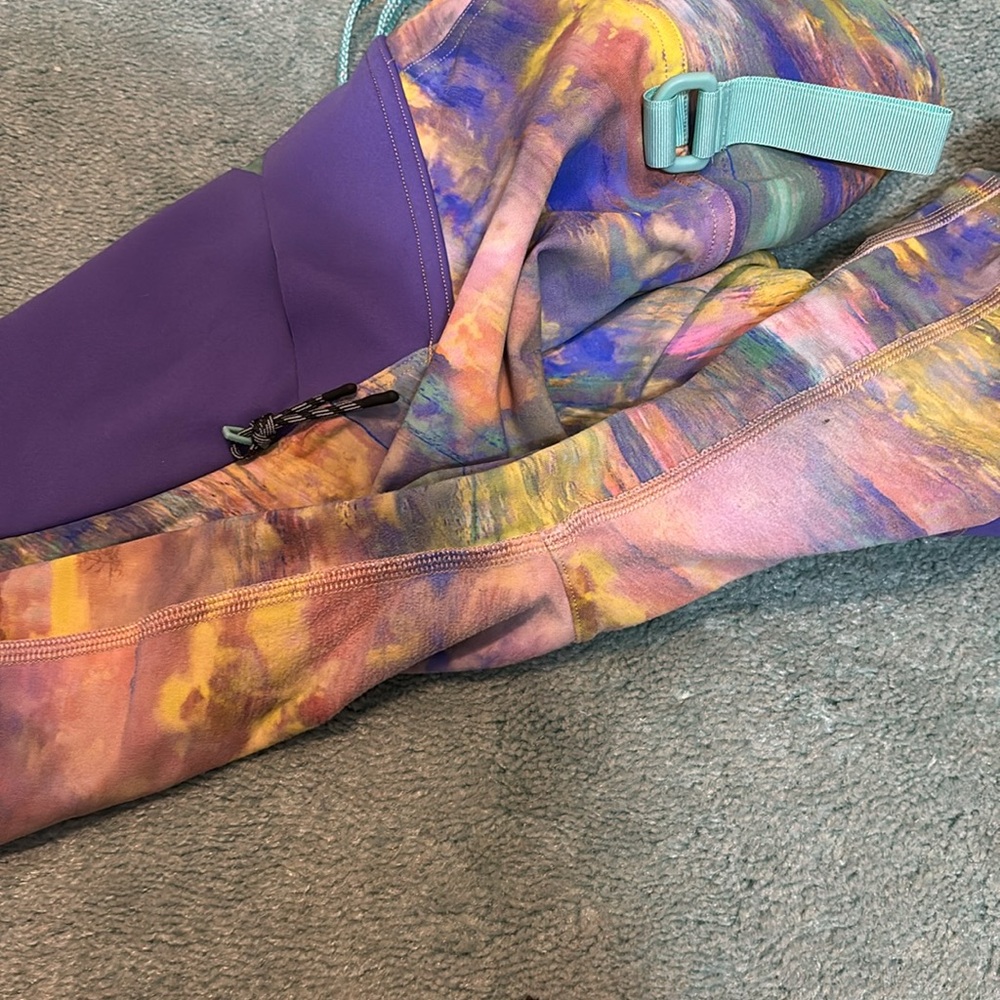 lululemon athletica Multicolor and Purple Athletic Shorts - Picture 6 of 6
